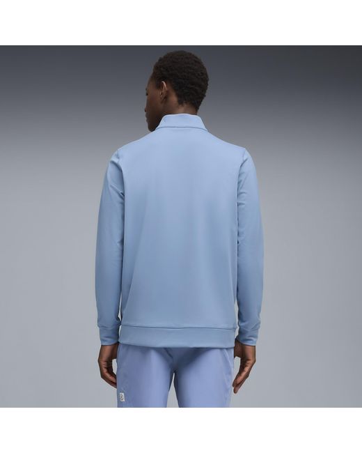PUMA Blue X Reigning Champ Quarter-Zip Golf Jacket for men