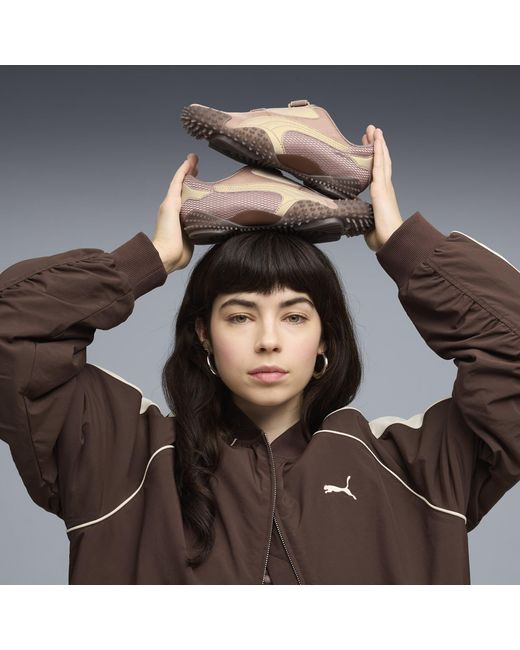 PUMA Brown Mostro Anodized Sneakers