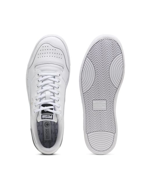 PUMA White Majesty Decade Sneakers