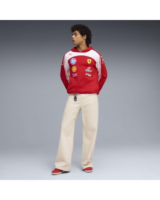 PUMA Red Scuderia Ferrari Hp Replica Hoodie