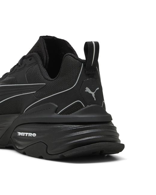 PUMA Black Fade Nitro V2 Running Sneakers, Schuhe