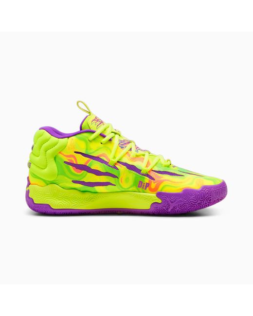 Chaussures De Basketball Mb.03 Spark PUMA en coloris Yellow