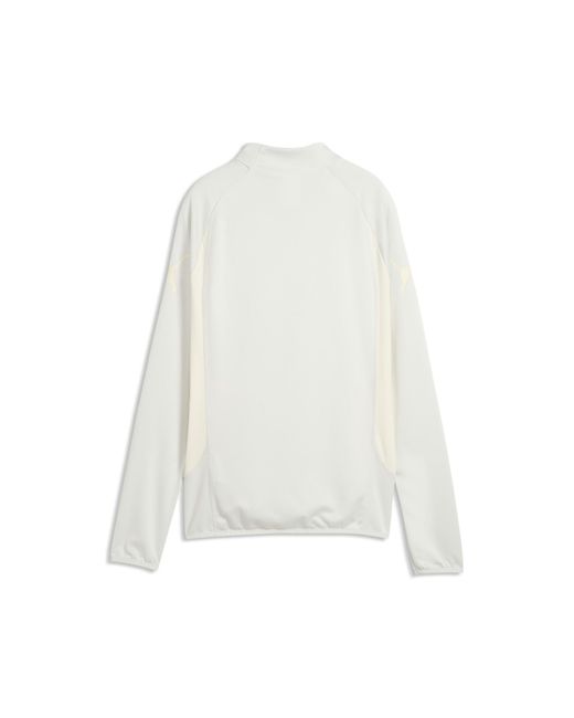 PUMA White Individualblaze Quarter-Zip Top