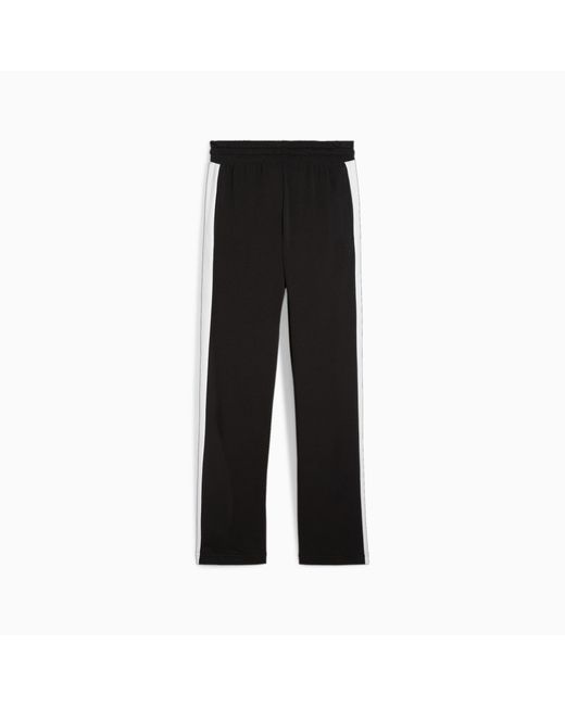 Pantalones Rectos Iconic T7 PUMA de color Black