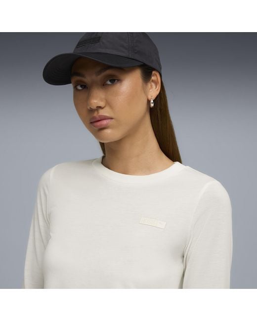 T-shirt À Manches Longues X Rosé PUMA en coloris White