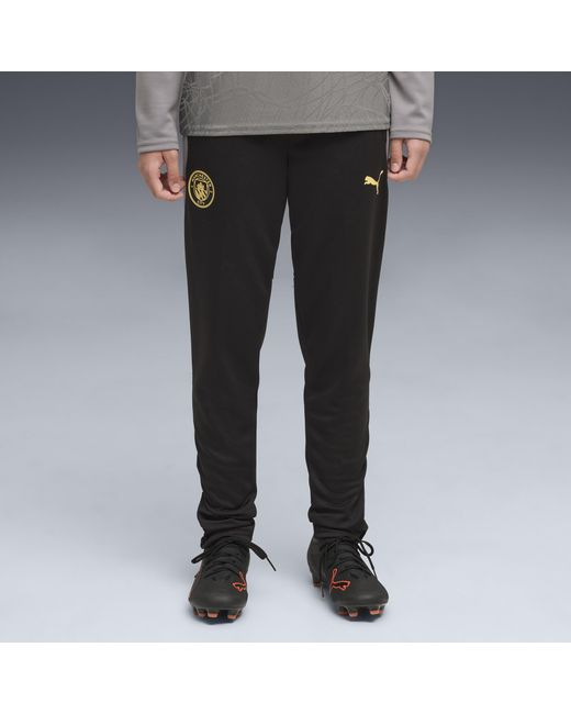 Pantaloni Da Allenamento Manchester City Per Ragazzi, Accessori, Nero di PUMA in Black