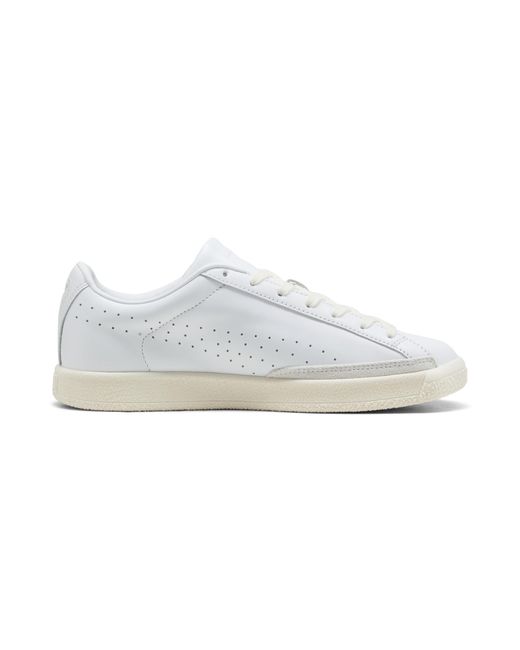 PUMA White Court Sneakers