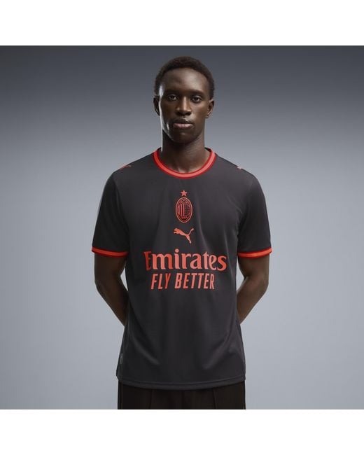 PUMA Black Ac Milan 26/27 Third Jersey for men