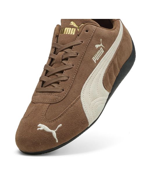 PUMA Brown Speedcat Og Sneaker Schuhe, Haute Coffee/Frosted Ivory