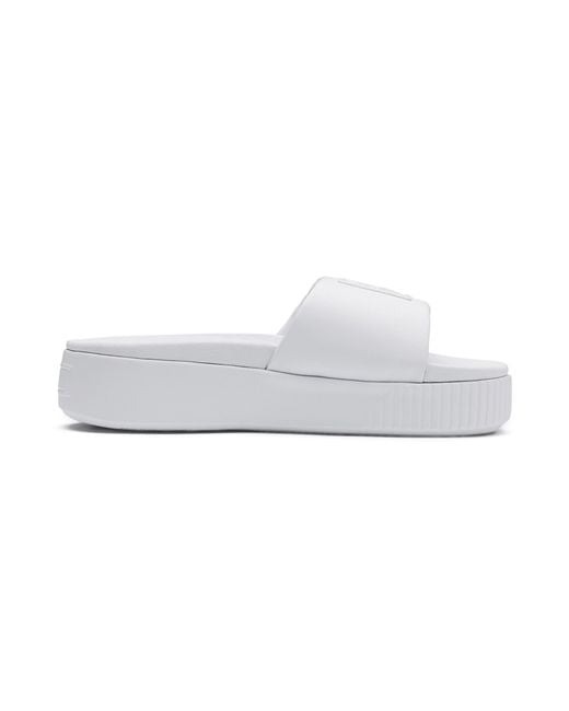 Puma platform slide bold sale