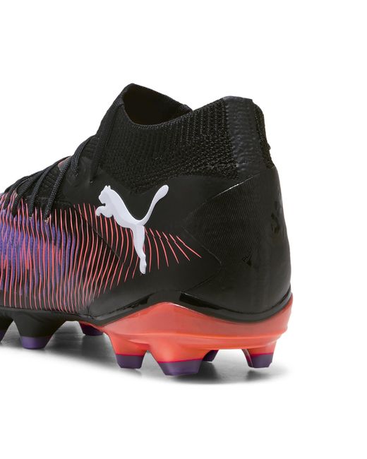 PUMA Purple Future 8 Pro Fg/Ag Fußballschuhe Damen, Schuhe, /Weiß/Glowing Rot