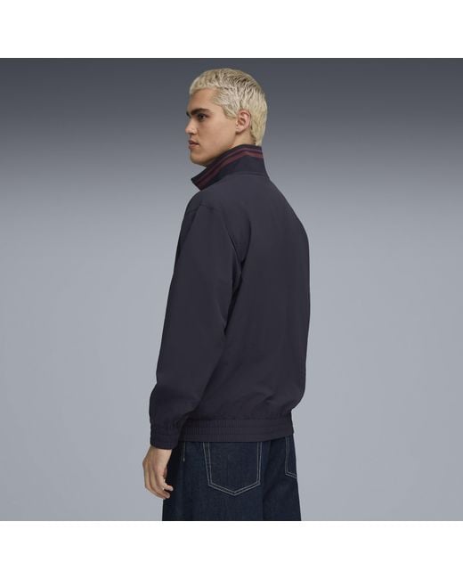 PUMA Blue Premium Ess Track Jacket