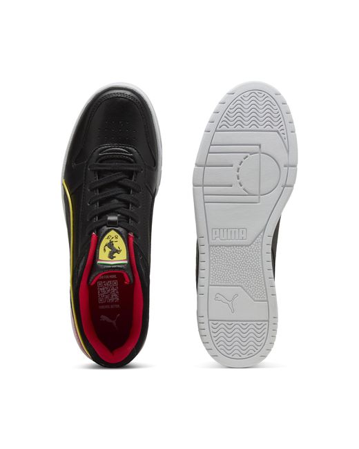 PUMA Scuderia Ferrari Hp Rbd Game Sneakers Mit Niedrigem Profil, Schuhe, /Rosso Corsa in Black für Herren