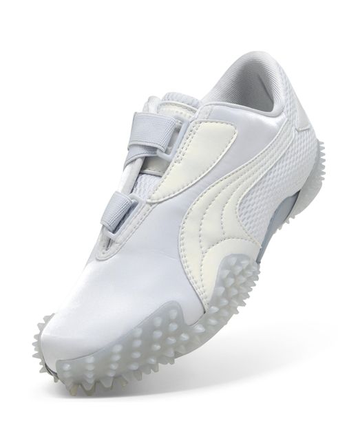 PUMA White Mostro Anodized Sneakers
