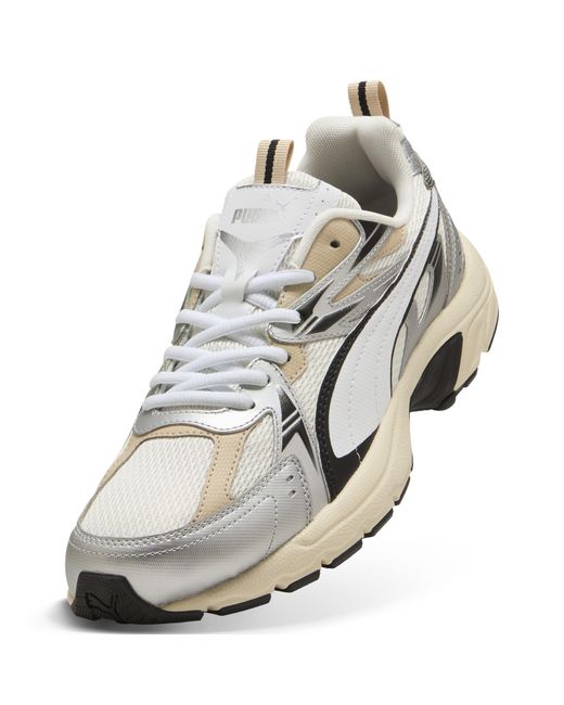 PUMA White Milenio Tech Sneakers Schuhe, Warm