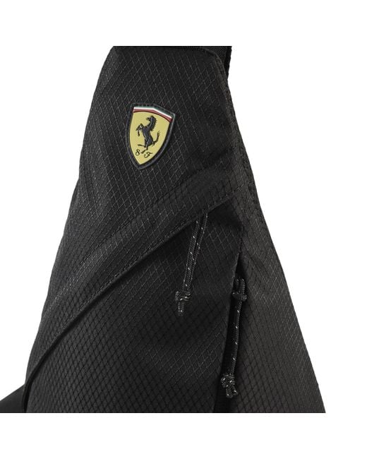 PUMA Black Scuderia Ferrari 3L Sling Bag