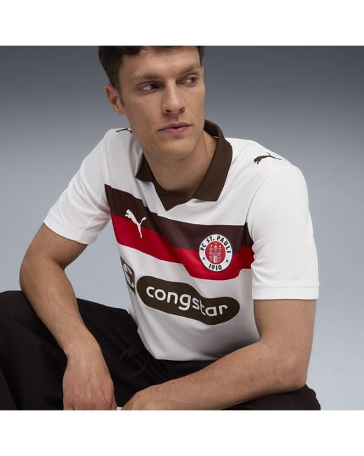 PUMA Multicolor Fc St. Pauli 25/26 Away Jersey for men
