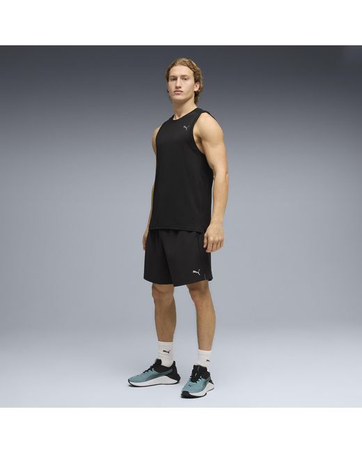PUMA Black Pwrmode Training Training Tank Top for men