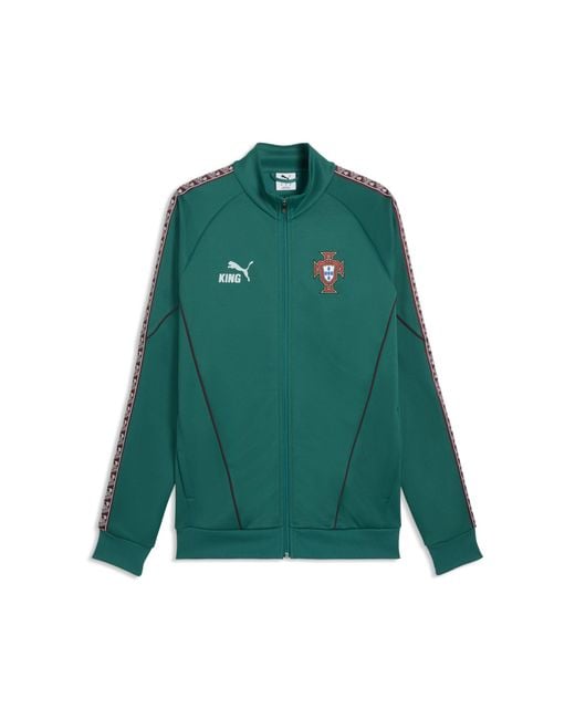 PUMA Green Portugal King Anthem Jacket for men