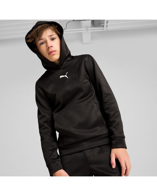 PUMA Black Fit Hoodie Youth