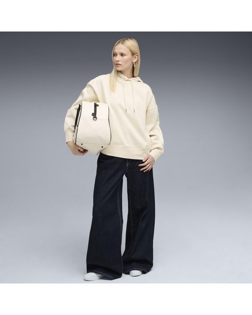 Felpa Oversize Con Cappuccio Her Da Donna, Abbigliamento, Alpine Snow di PUMA in Natural