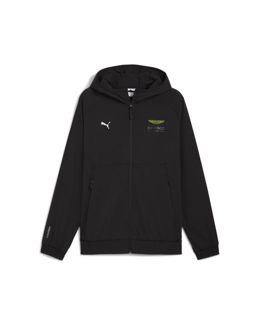 PUMA Black X Aston Martin Aramco F1Â Team Tech Jacket for men