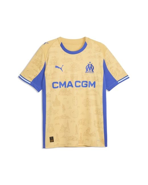 PUMA Olympique De Marseille Special Edition Trikot Herren, Accessoires in Yellow für Herren