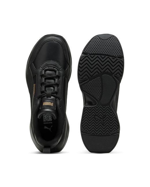 Sneakers Cassia 2.0 Da Donna, Scarpe, Nero/Nero/Oro di PUMA in Black