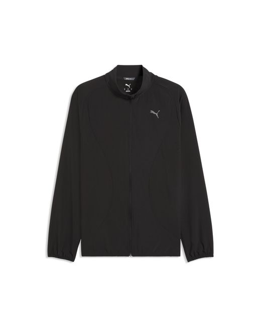 PUMA Black Pwrmode Warm-Up Jacket for men