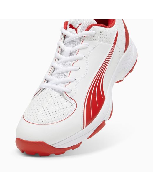 PUMA Red Spike 24.2 Cricket Shoes