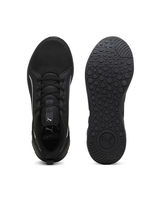 PUMA Black Softride Carson Running Shoes
