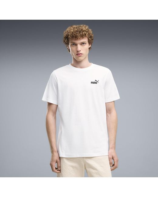 PUMA White Essentials T-Shirt for men