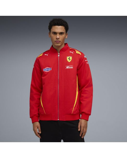 PUMA Red Ferrari Hypercar Replica Jacket