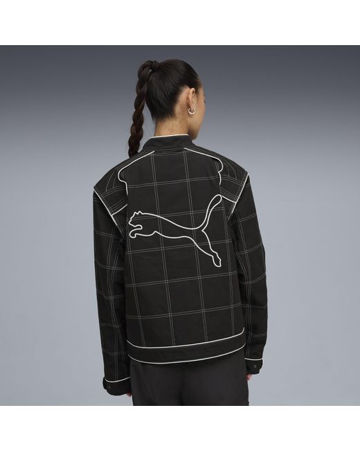 Giacca Stile Racer Future..Archive Abbigliamento, Nero di PUMA in Black