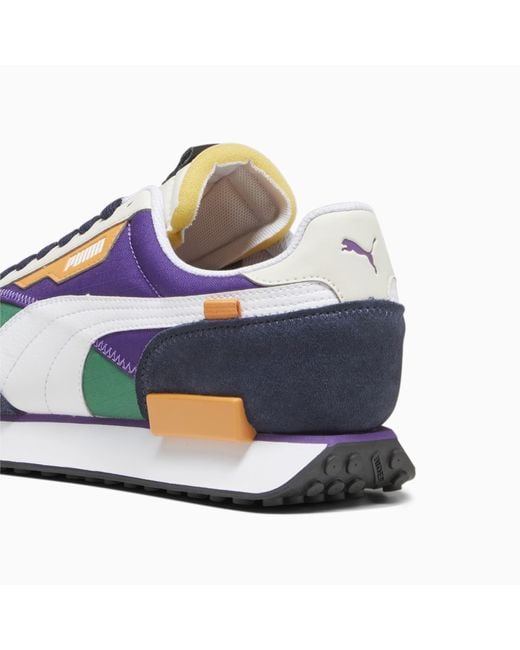 PUMA Blue Future Rider Play On Sneakers, Archive/ Pop