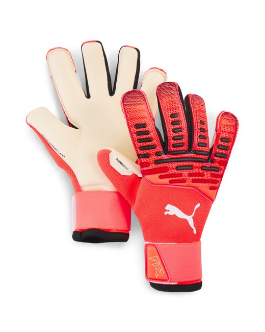 PUMA Red Future Pro Hybrid Goalkeeper Gloves