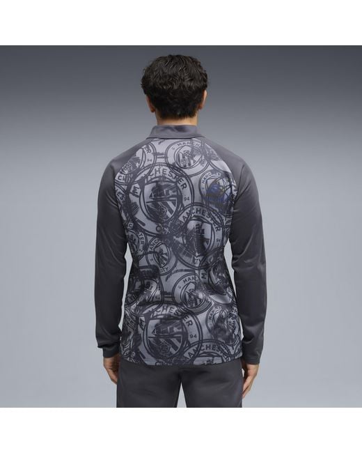 PUMA Manchester City Aufwärmoberteil Herren, Accessoires in Blue für Herren