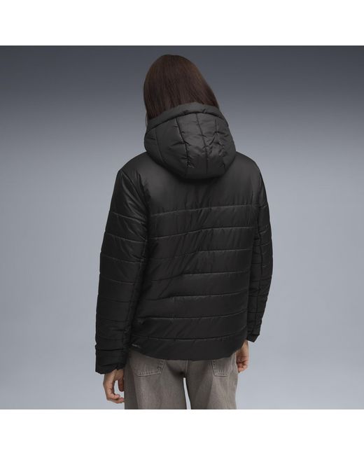 PUMA Black Essentials Outerwear Puffer Jacket