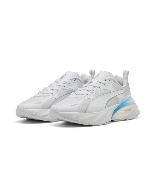 PUMA White Fade Nitro V2 Running Sneakers, Schuhe, /Speed Blau