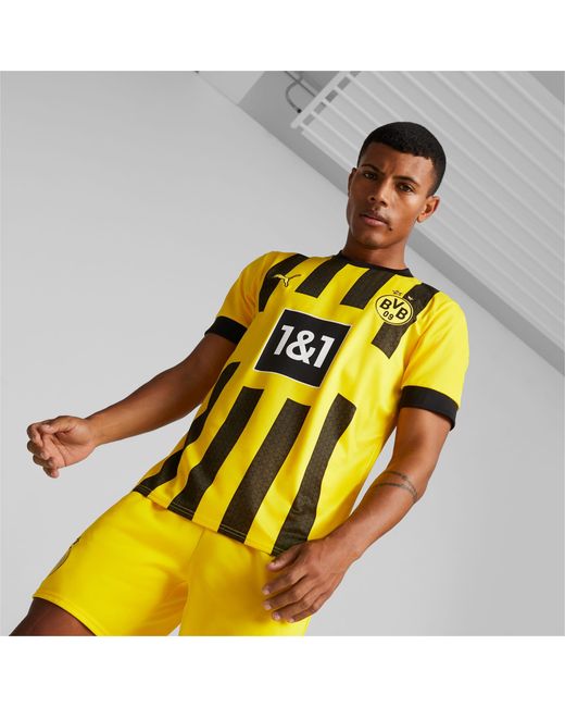 PUMA Borussia Dortmund 22/23 Heimtrikot für in Yellow für Herren
