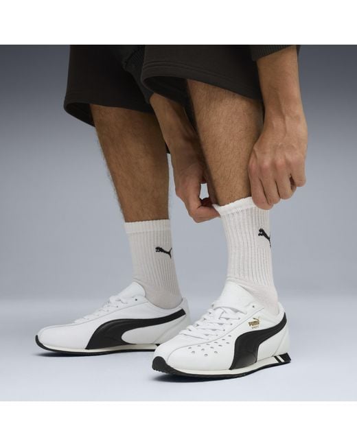 PUMA White Sprint Sneakers