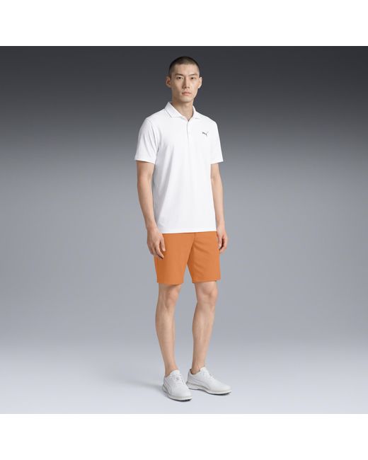PUMA Orange 101 8" Golf Shorts for men