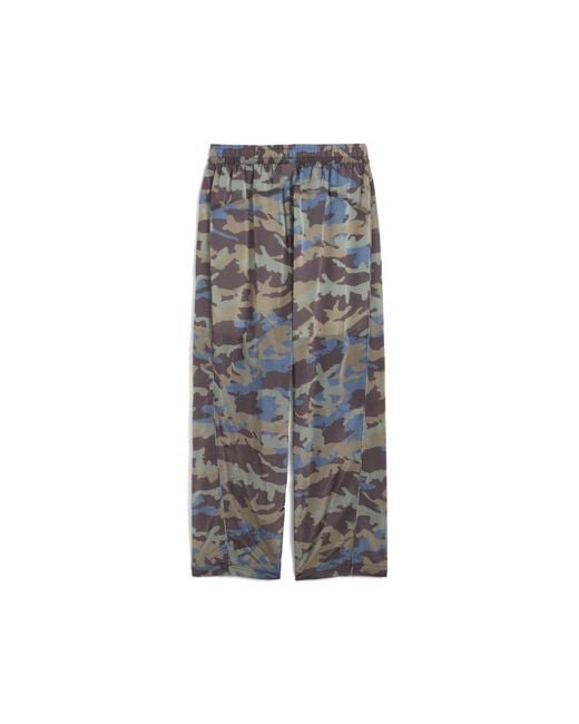 PUMA Gray Clrt Ripstop Hose Mit Allover-Print Raisin