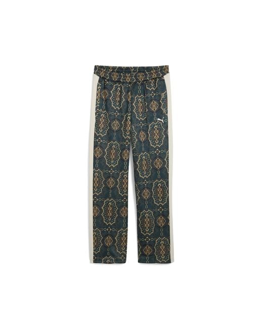 PUMA Green Vintage Prep T7 Track Pants for men