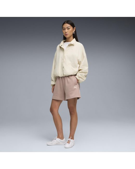 PUMA Brown Wardrobe Essentials Relaxed Shorts