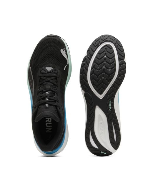 PUMA Electrify Nitro 4 Laufschuhe Herren, Sport, /Mint Melt/Speed Blau in Black für Herren