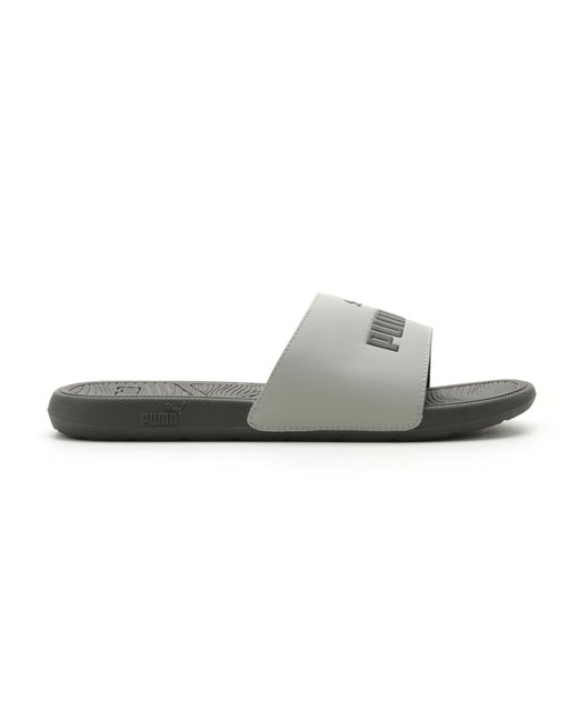 PUMA Brown Cool Cat 2.0 Slides for men
