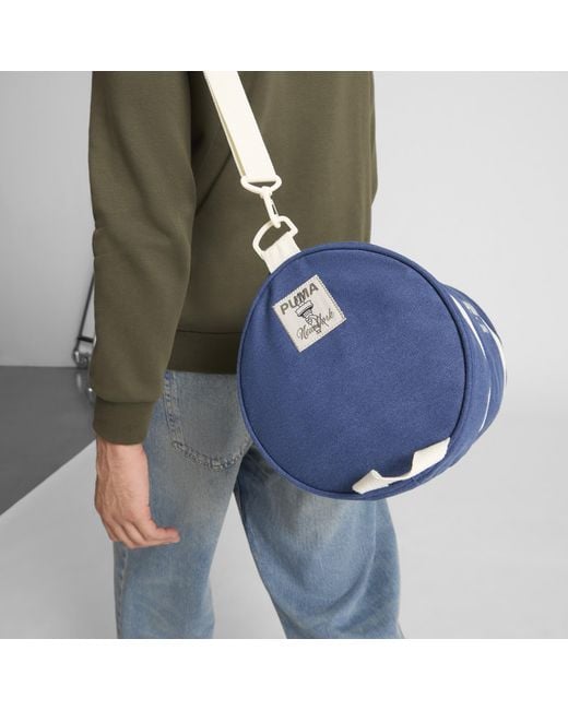 PUMA Blue Lorimer Canvas Duffel Bag