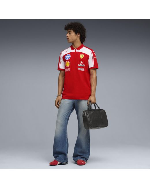 PUMA Red Scuderia Ferrari Hp Replica Polo