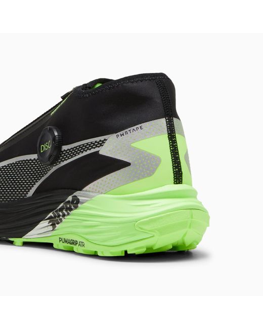 PUMA Green Voyage Nitroâ¢ 3 Disc Trail Running Shoes , //Fizzy Apple for men